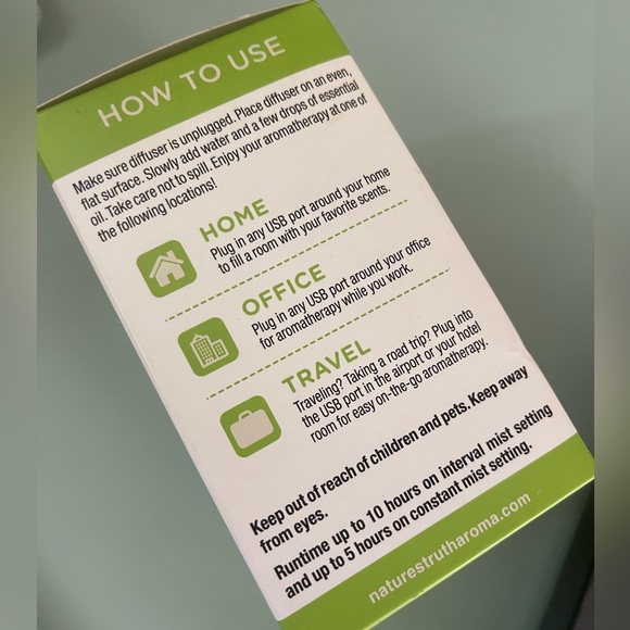 Mini diffuser with essential oils - Picture 9 of 15